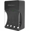 Battery charger QOLTEC 50653 for Ni‑MH AAA (R03) and AA (R6) rechargeable batteries, 220–240V input, 1.2V output