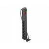 Power strip LANBERG SP1 1.5m — 5x PL sockets, Black