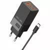 Beline ad. Siec. 2x USB-c 1x USB 65W Cable USB-c Black/black Pd 3.0