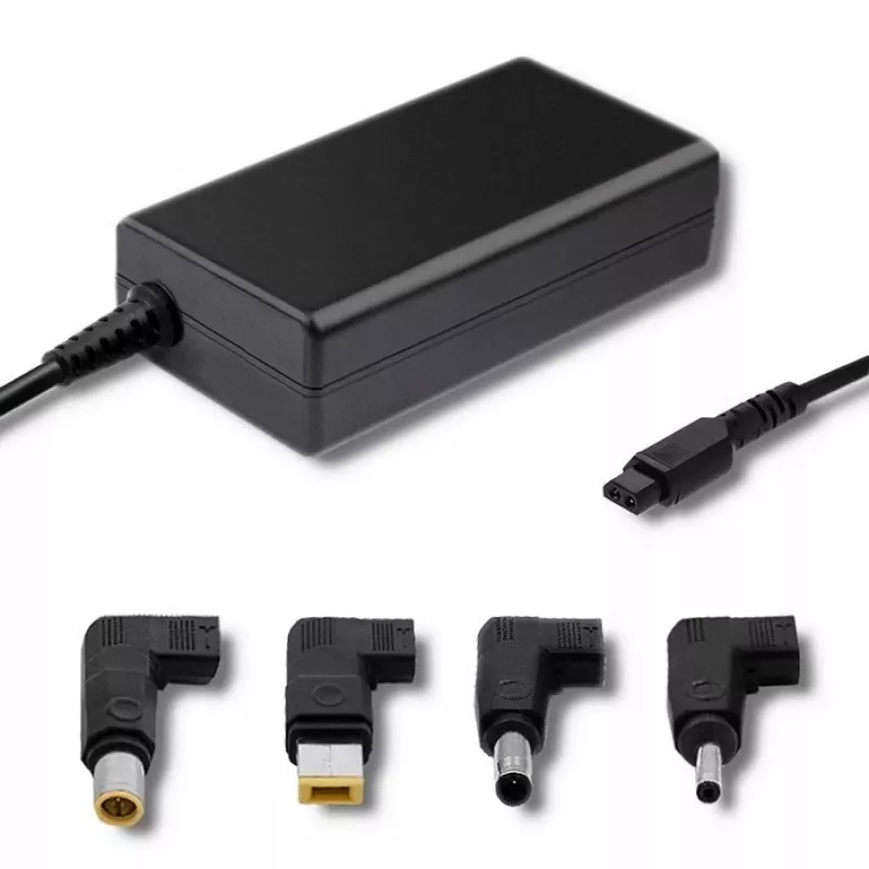 Power adapter QOLTEC 51761 indoor 65W AC-to-DC 220–240V 50–60Hz black, 1.7m cable