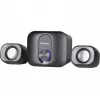 Desktop 2.1 Speakers DEFENDER V13 — 11W RMS (6W satellites, 5W subwoofer), USB powered, 3.5 mm input, black