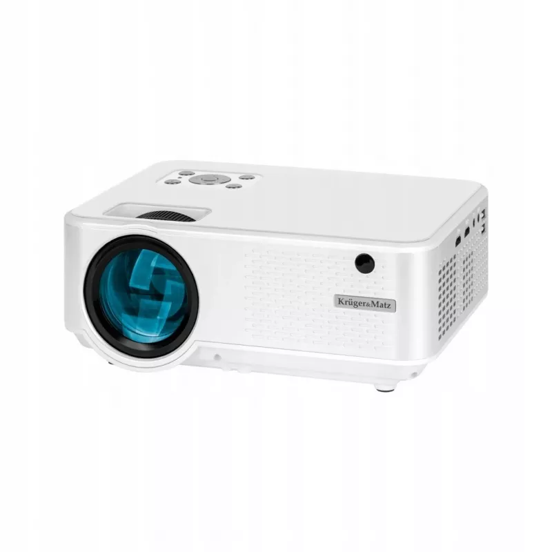 Standard throw projector kruger & matz V-LED20 FullHD 1080p 1920x1080, LED, 1.4:1 throw, 15–150 inch screen, Bluetooth, 3W speaker
