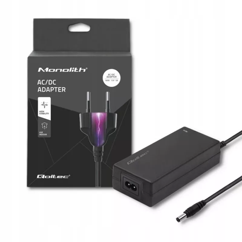 Power adapter Qoltec 50796