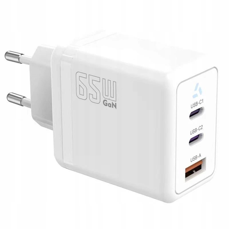 Charger TB AZTBXUL3USB65WW — 65W USB-C Power Delivery with 2x ports (1x USB-C, 1x USB-A)