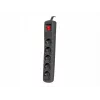 Surge Protector NATEC NSP-1713 Black 5 AC Outlets 1.5 m