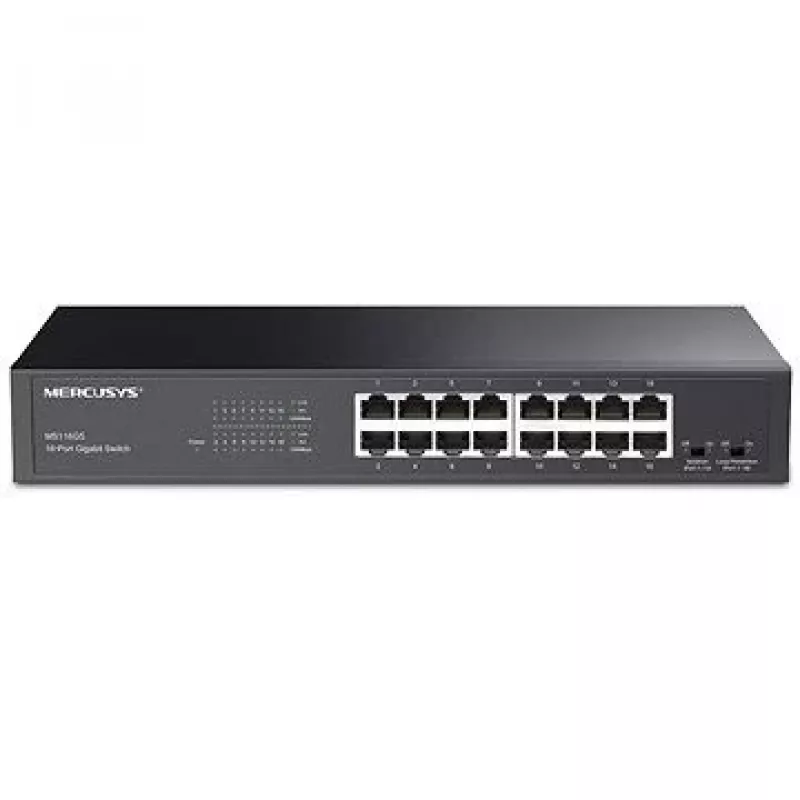 Mercusys MS116GS network switch Gigabit Ethernet (10/100/1000) Black