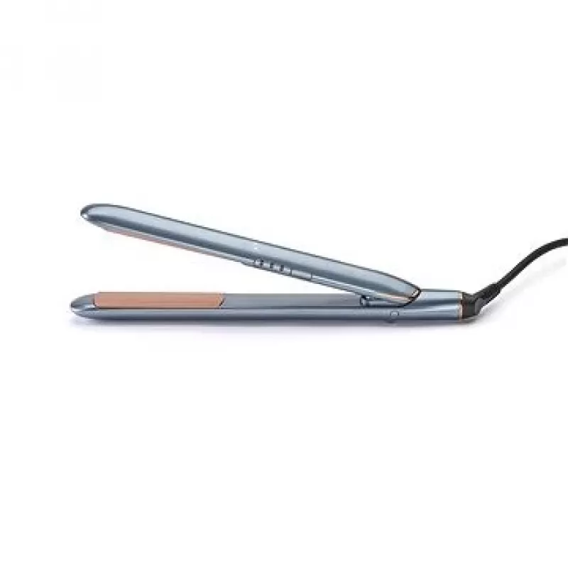 Hair Straightening Iron BABYLISS ST484E — Ceramic Plates, Warm Technology, 230V, 3.3m Cord, Black/Gold