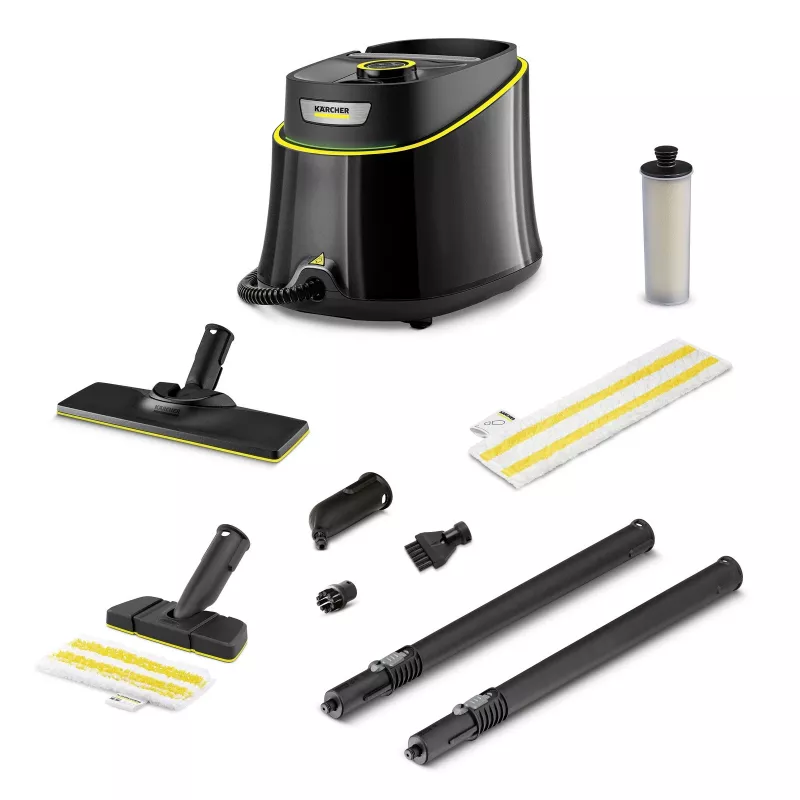 Kärcher 1.513-436.0 steam cleaner Cylinder steam cleaner 1 L 1900 W Black