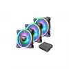 Thermaltake Ring Trio 14 ARGB 140mm Case Fans - 3 Pack