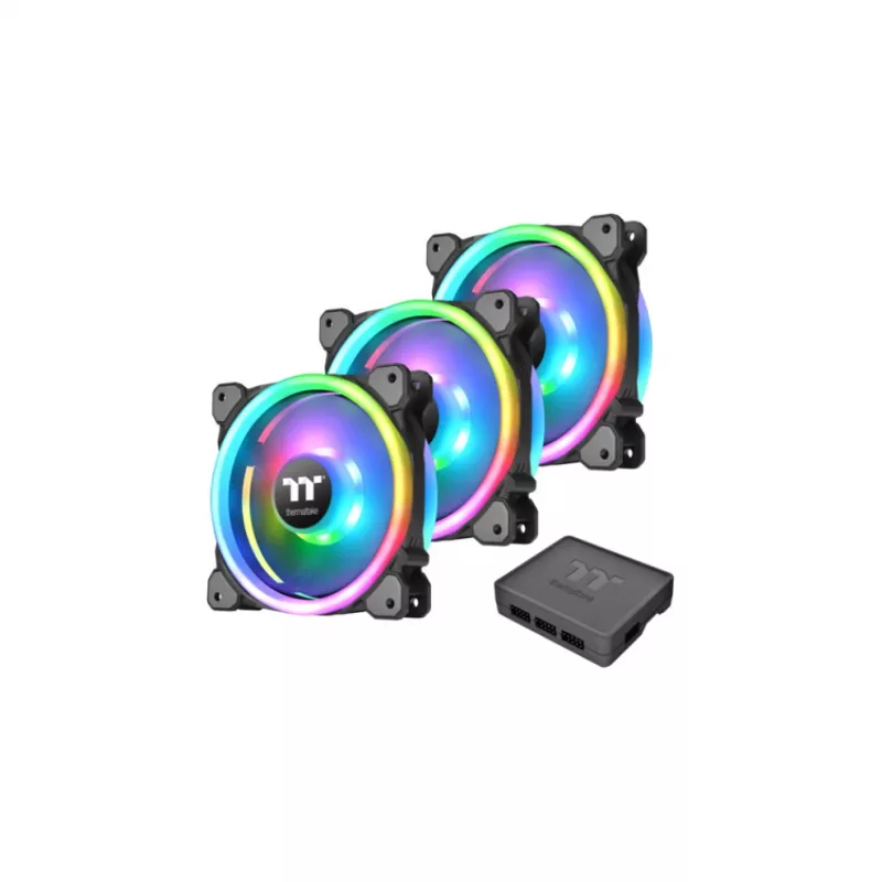 Thermaltake Ring Trio 14 ARGB 140mm Case Fans - 3 Pack