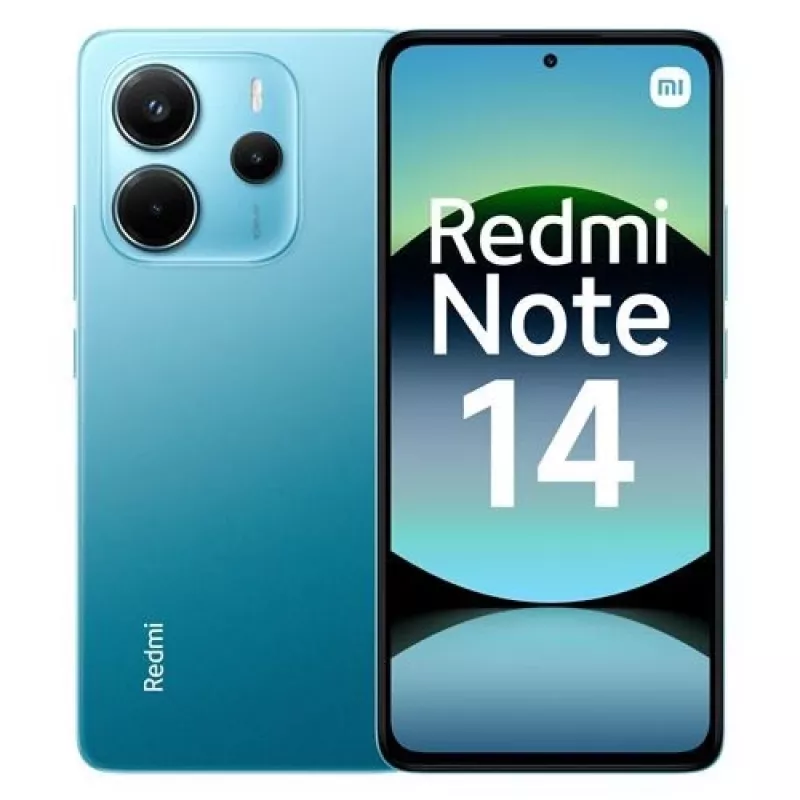 Xiaomi Redmi Note 14 16.9 cm (6.67 inch) Hybrid Dual SIM 4G USB Type-C 8 GB 256 GB 5500 MAh Blue