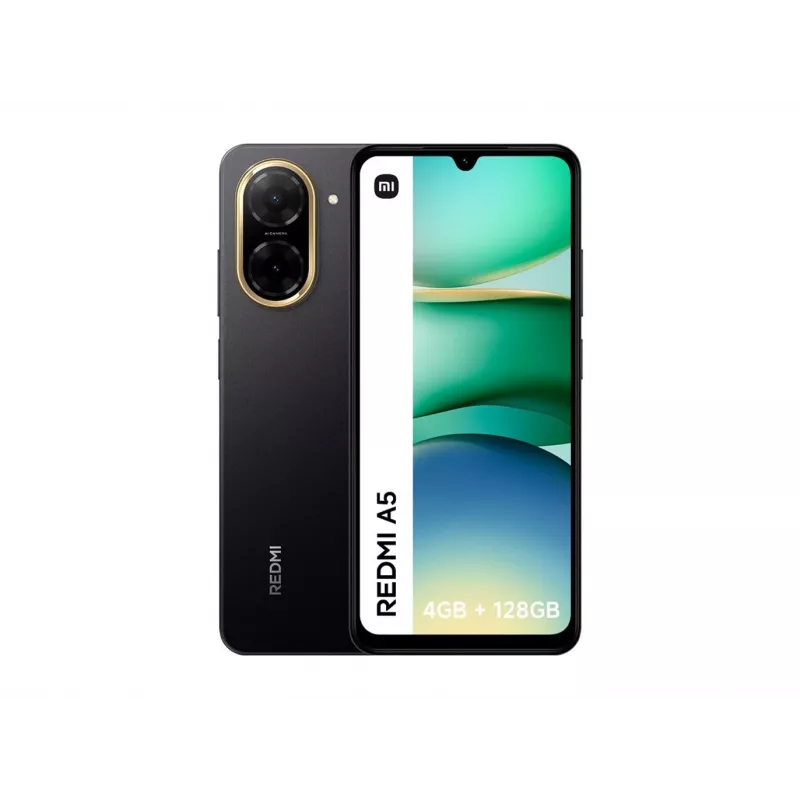 Xiaomi Redmi A5 17.5 cm (6.88 inch) Dual SIM Android 15 Go Edition 4G USB Type-C 4 GB 128 GB 5200 MAh Black