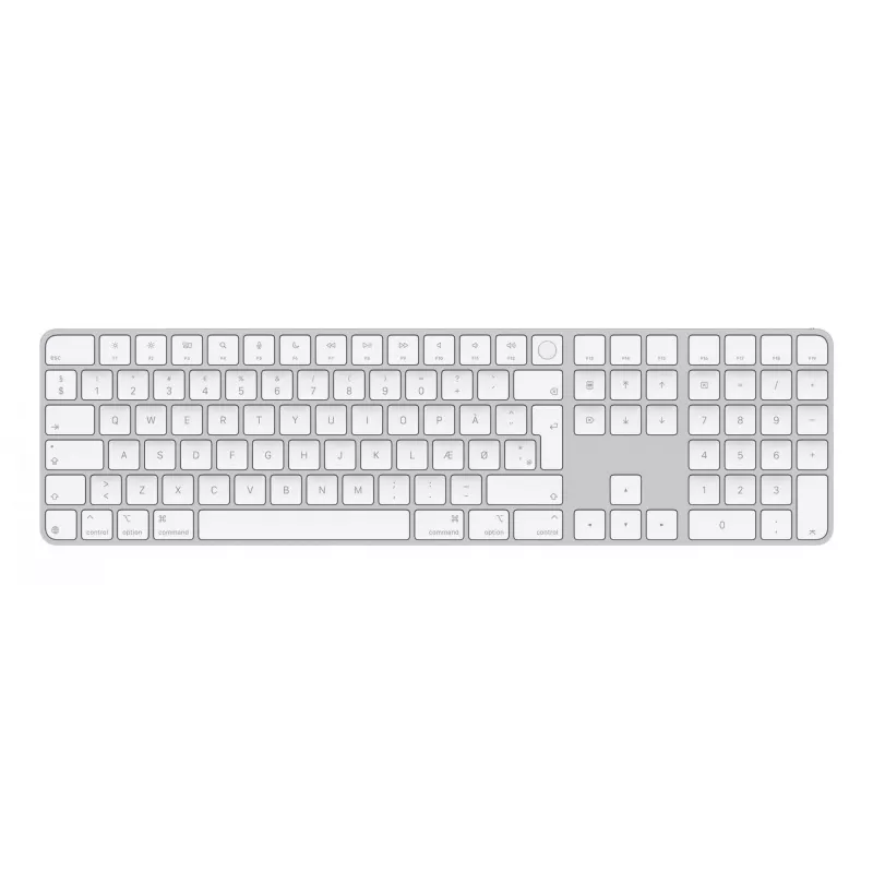 Apple Magic Keyboard Universal USB + Bluetooth QWERTY Danish White