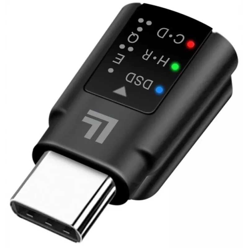 LogiLink USB-C DAC Audio Adapter. USB-C/M to 3.5 Mm/F. Black