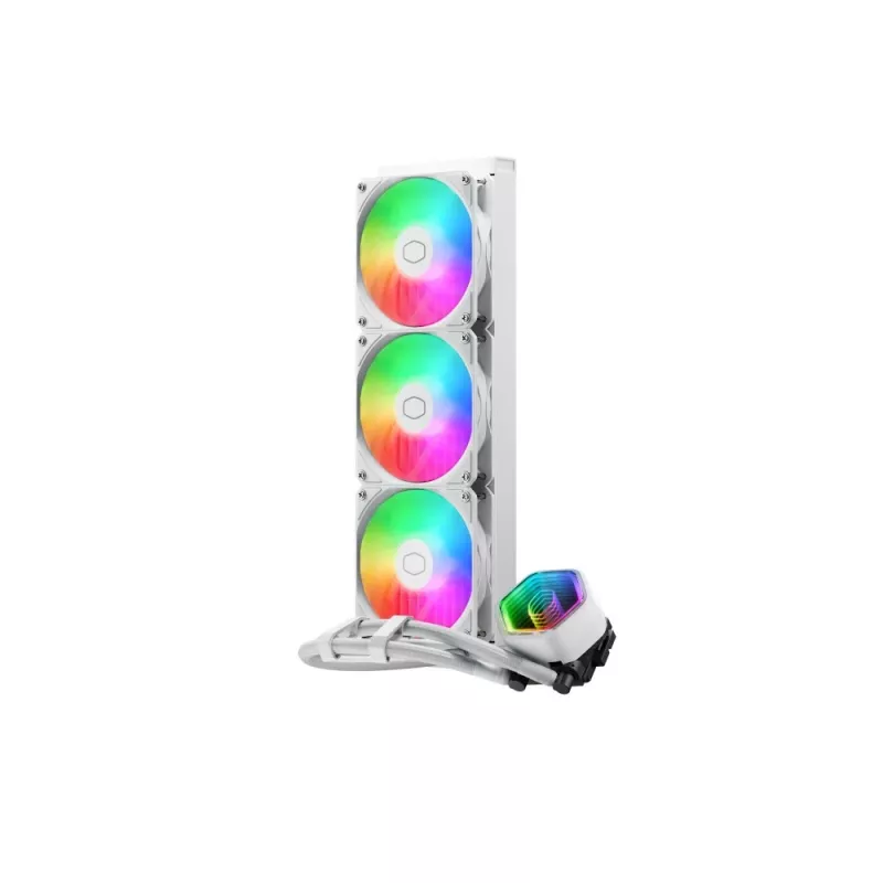 Cooler Master MasterLiquid 360 Core II White Processor Liquid cooling kit 4.72 (12 cm) 1 pc(s)