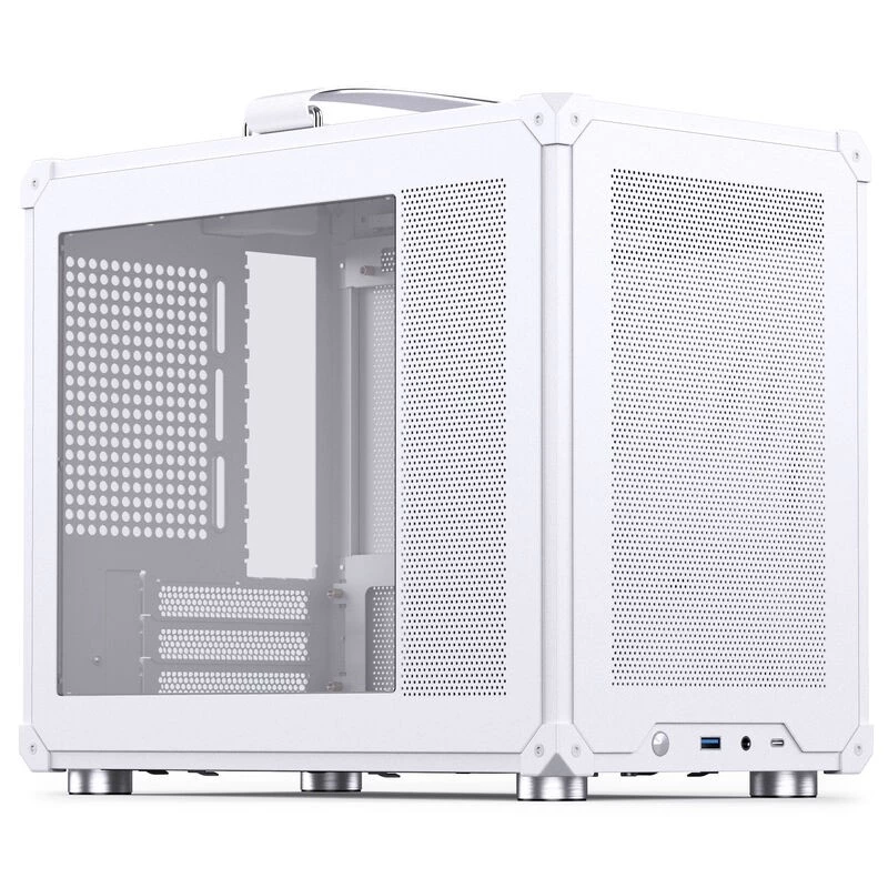 Jonsbo C6 MAX PC case, mini case, Micro-ATX, Tempered Glass - Wei