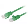 Network cable LANBERG PCU6-20CC-0300-G Cat6 U/UTP RJ-45 to RJ-45 3 m Green