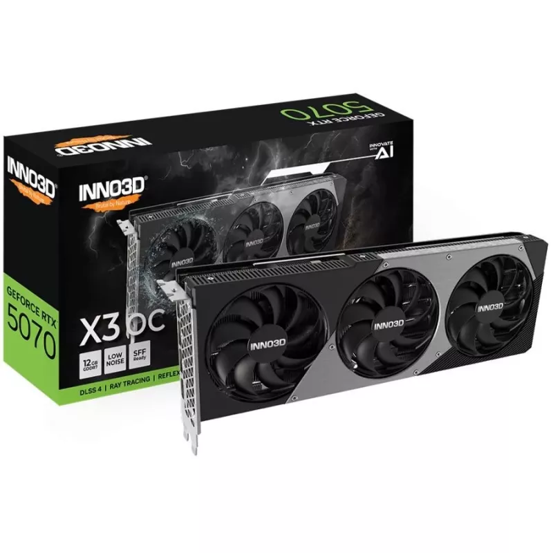 INNO3D GeForce RTX 5070 X3 OC 12GB GDDR7 Graphics Card