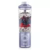 Portable blender Ninja BC251EULD — 0.57 L bowl, battery 11.1 V, stainless steel blades, lavender/transparent