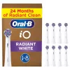 Oral-B IO Series Radiant White Original Brush Heads for Teeth Whitening 8