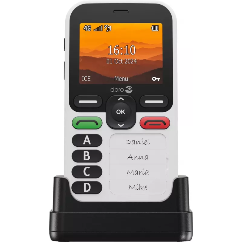 Smartphone Doro Leva X10 2.4 inch 1150 mAh Graphite