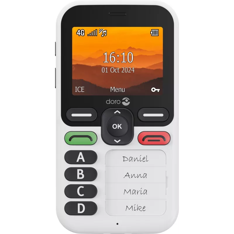 Smartphone Doro Leva X10 2.4 inch 1150 mAh Graphite