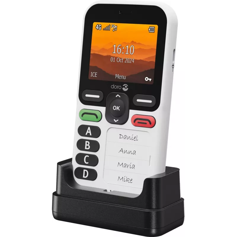 Smartphone Doro Leva X10 2.4 inch 1150 mAh Graphite