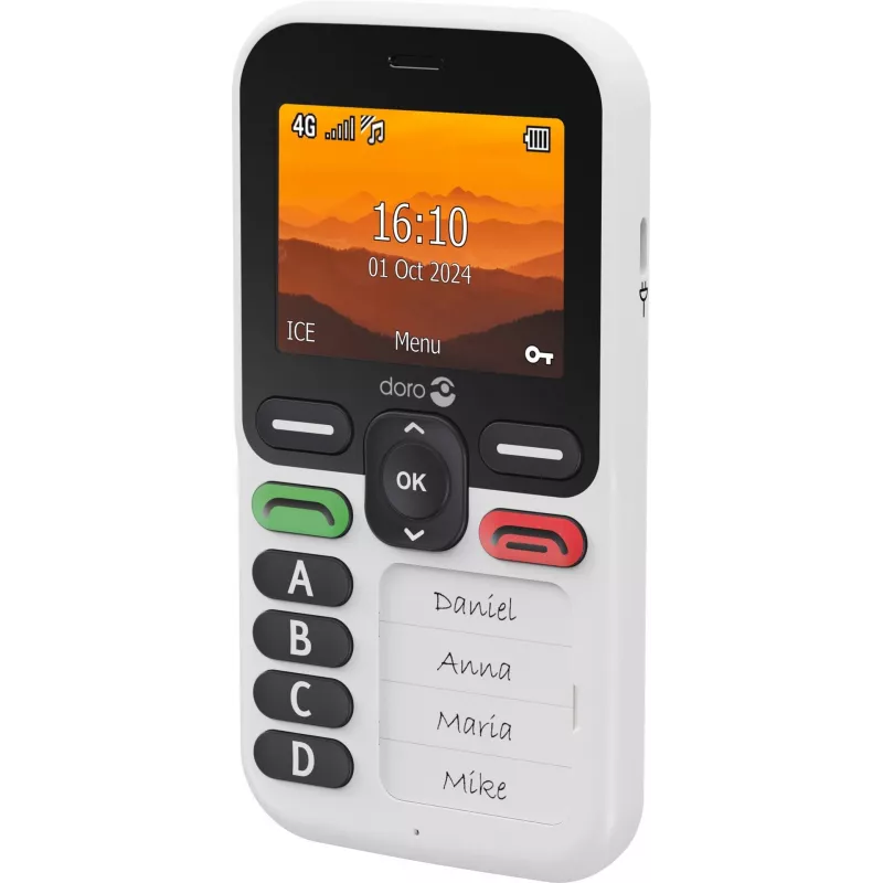 Smartphone Doro Leva X10 2.4 inch 1150 mAh Graphite