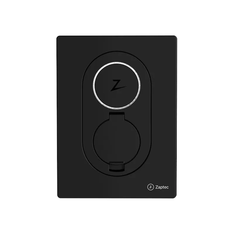 Zaptec Go Charging Box 22kW Type 2 WiFi and 4G Asphalt Black