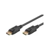 Cable DisplayPort Plug > DisplayPort Plug, 8K / 144Hz (black, 2 Meter, 54 Gbit/s, DisplayPort 2.0 / 2.1)