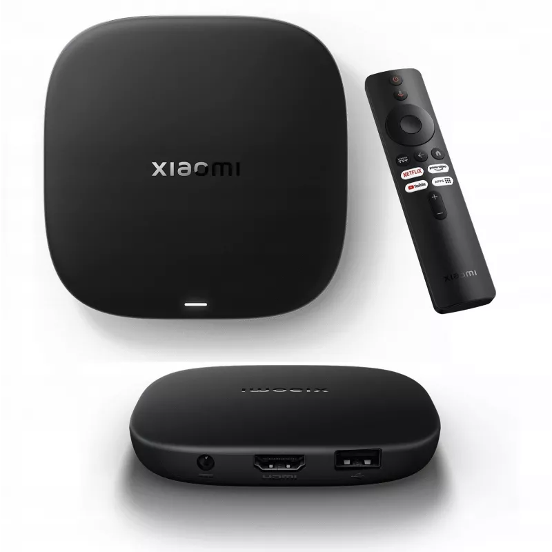 Xiaomi TV Box S 4K Ultra HD (Gen3/2025), WiFi 6 , 32GB, Google TV