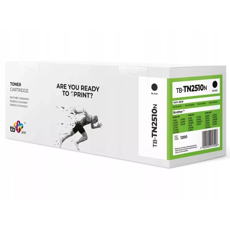 Toner for Brother TN2510 TB-TN2510N BK 100% new