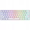 Mechanical Keyboard Whiteout X2, Blue Outemu, Hot Swap Savio Savgk-white