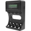 Battery charger QOLTEC 50654 for Ni‑MH R03 (AAA) and R6 (AA) batteries, 1800 mA