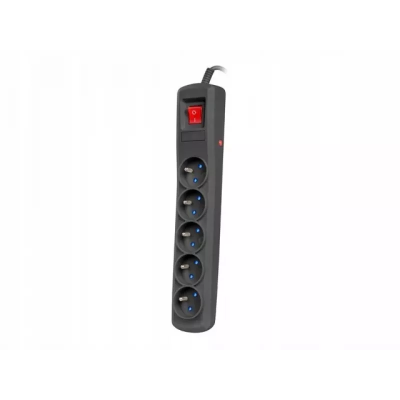 Surge Protector NATEC NSP-1715 Black 5 AC outlets 5 m