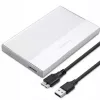 Enclosure for 2.5 inch SATA SSD/HDD QOLTEC 52278 USB 3.0, supports up to 2 TB
