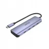 UNITEK uHUB Q4 USB Hub Type-C 5000 Mbit/s Grey