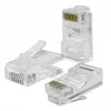 RJ45 connector plug QOLTEC CAT5e UTP, pack of 100