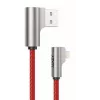 USB to Lightning Cable Aukey CB-AL01 Red — Nylon Braided, Lightning Connector for Apple Devices