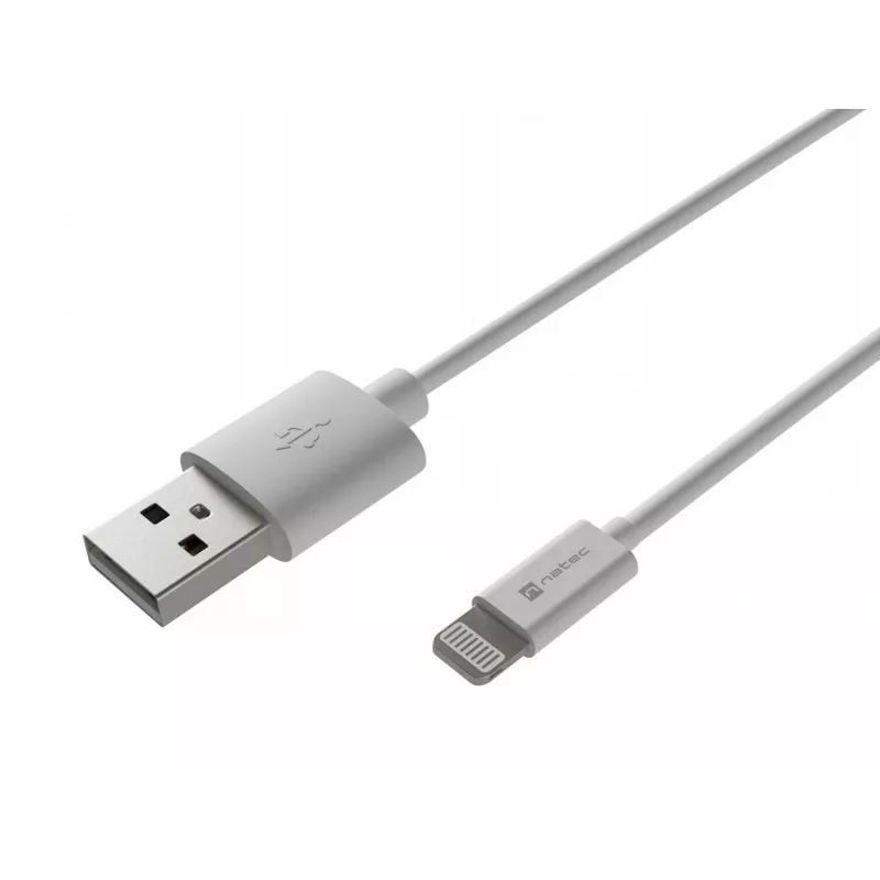 Cable Lightning (m)->USB-a(m) 2m Mfi Prati White Natec NKA-2149