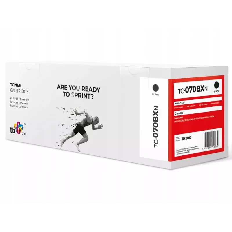 Toner for Canon MF461 CRG070H TC-070BXN Bk 100%