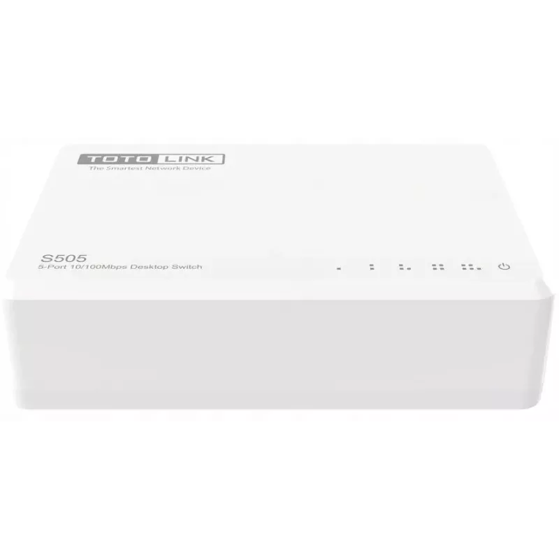 Unmanaged Switch TOTOLINK S505-V5 5 Ports Fast Ethernet 10/100 White