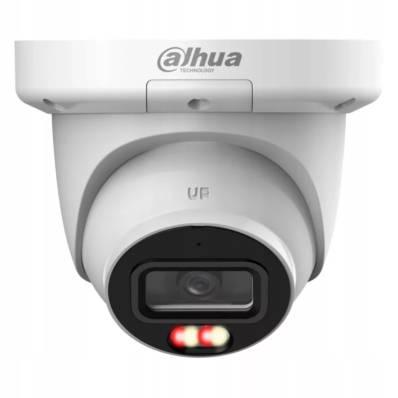 IP security turret camera DAHUA IPC-HDW3849QM-S-IL — 6 MP (3288×1850), ceiling mount, wired, PoE, white