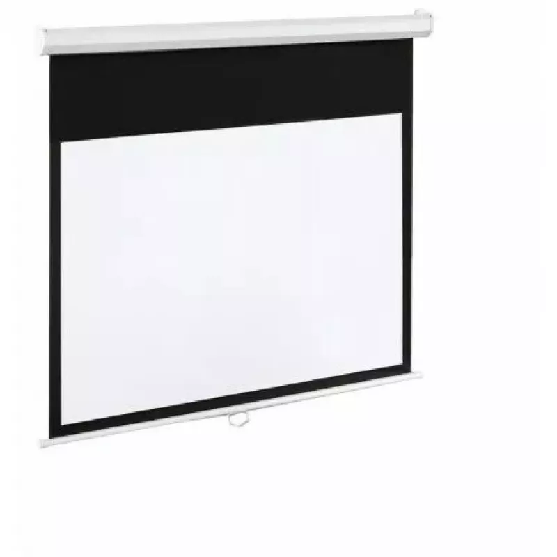 Electric screen 100 16:9 120 265x150 matte white with remote control