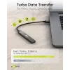 Goobay USB Hub 74456 Type-A 5000 Mbit/s Light Grey