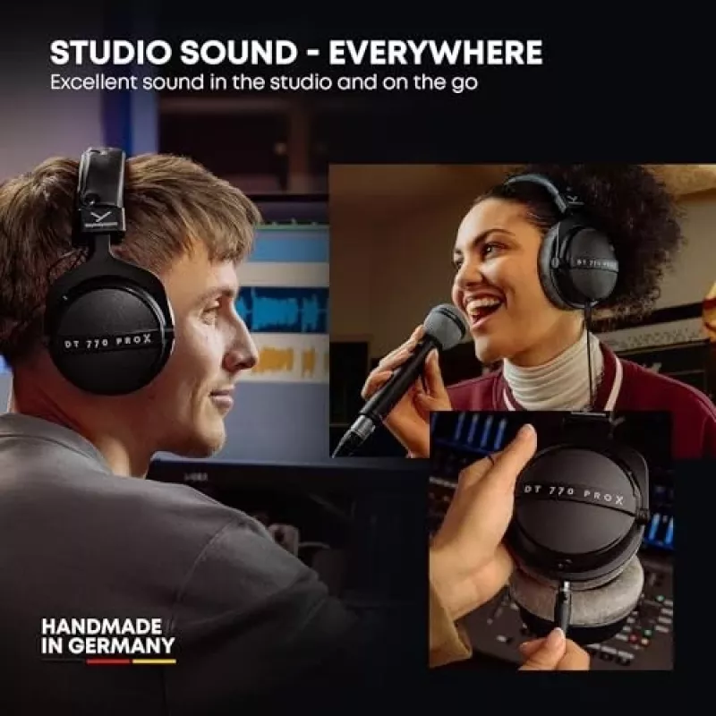 Beyerdynamic DT 770 PRO X Over-Ear Closed-Back Studio Headphones