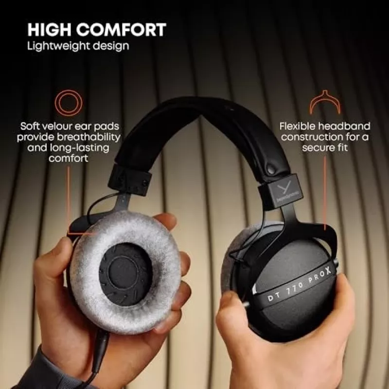 Beyerdynamic DT 770 PRO X Over-Ear Closed-Back Studio Headphones