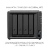 Synology DiskStation DS925+ NAS/storage server Ryzen Embedded V1500B 4 GB DDR4 0 TB Black