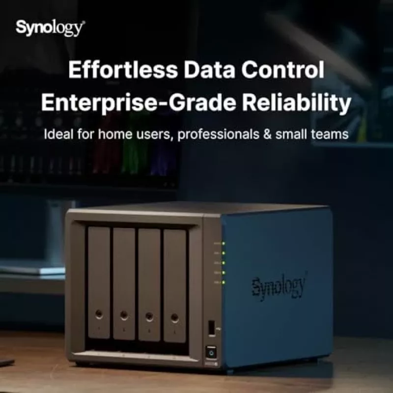 Synology DiskStation DS925+ NAS/storage server Ryzen Embedded V1500B 4 GB DDR4 0 TB Black