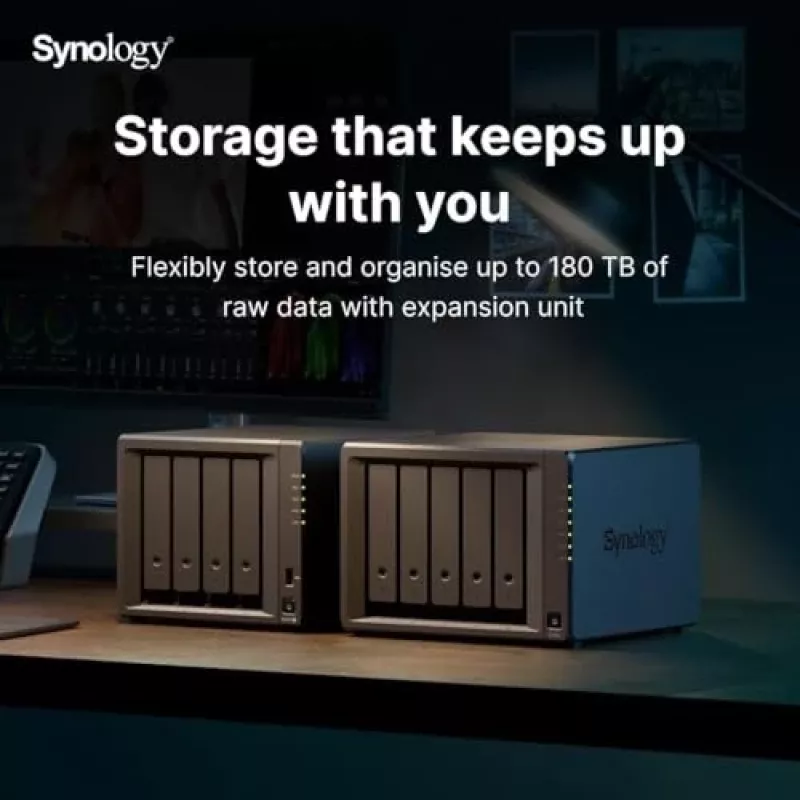 Synology DiskStation DS925+ NAS/storage server Ryzen Embedded V1500B 4 GB DDR4 0 TB Black
